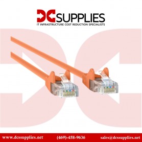 Belkin A3L980-14-ORG-S 14-Feet RJ45 Cat6 Snagless Patch Network Cable, Orange