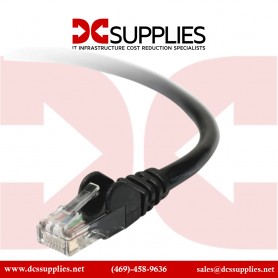 Belkin A3L781-03-BLK CAT 5e RJ45 Patch Cable 3-Ft Black