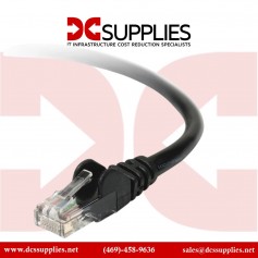 Belkin A3L781-03-BLK CAT 5e RJ45 Patch Cable 3-Ft Black