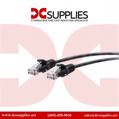 C2G C2G30140 2FT CAT6A Black Slim Ethernet
