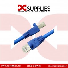 C2G C2G30138 25FT CAT6A Blue Slim Ethernet