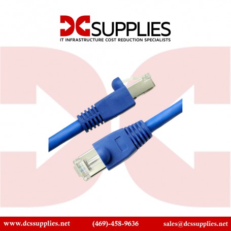 C2G C2G30137 20FT CAT6A Blue Slim Ethernet