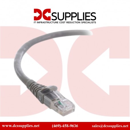 Belkin F2CP003-01GY-LS Patch Cable - RJ-45 - Male - RJ-45 - Male - 1 M - Grey