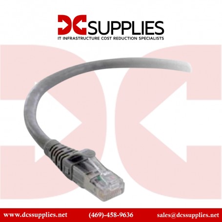 Belkin F2CP003-10GY-LS 10FT Cable CAT6A Patch STP-RJ45 RJ45 Snagless Gray