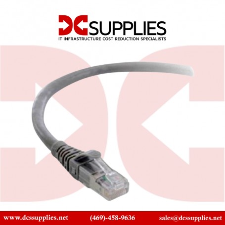 Belkin F2CP003-14GY-LS 14FT Cable CAT6A Patch STP-RJ45 RJ45 Snagless Gray