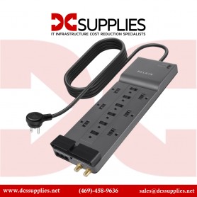 Belkin BP112230-08 PivotPlug 12-Outlet Surge Protector 8-Foot Cord