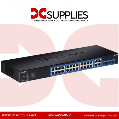 TRENDnet TEG-284WS 28-Port Gigabit Web Smart Switch