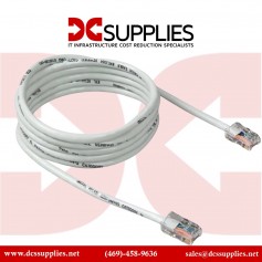 Belkin A3L980-01-WHT-S CAT6 Snagless Patch Cable RJ45M/RJ45M 1 White