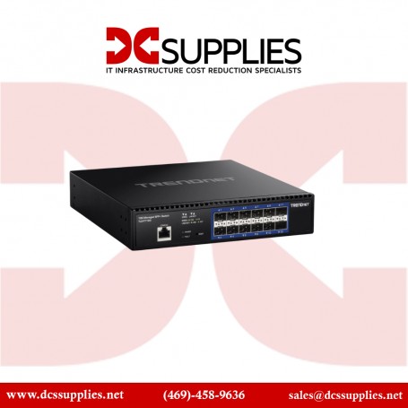 TRENDnet TL2-F7120 12-Port 10G Layer 2 Managed SFP+ Switch