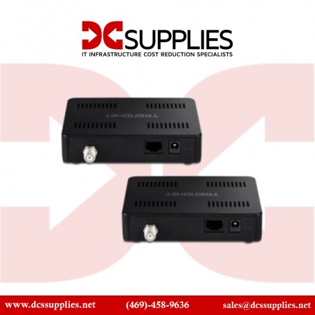 TRENDnet TMO-312C2K MoCA 2.5 Ethernet over Coax Adapter (2-Pack)