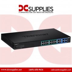 TRENDnet TPE-1620WSF Gigabit Web Smart PoE Ethernet Switch 20 Port 370W