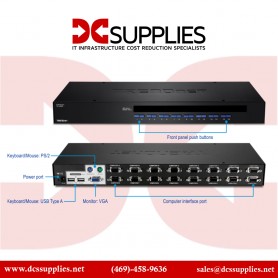 TRENDnet TK-1603R 16-Port KVM USB/PS2 Rack Mount Switch