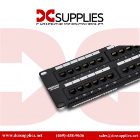 TRENDnet TC-P48C5E 48-Port Cat5/5e Unshielded Patch Panel