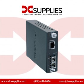 TRENDnet TFC-1000MSC Intelligent 1000Base-T to 1000Base-SX Multi-Mode SC Fiber Converter