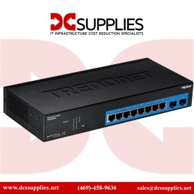 TRENDnet TEG-082WS 10-Port Gigabit Web Smart Switch