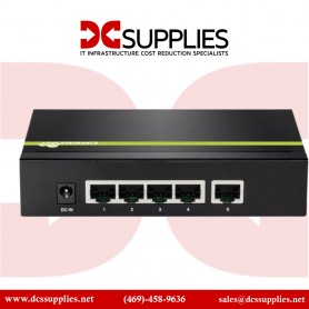TRENDnet TPE-S50 6-Port Fast Ethernet PoE Switch (60W)