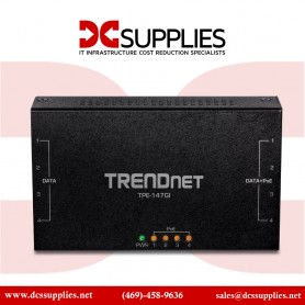 TRENDnet TPE-147GI 65W 4 Port Gigabit PoE+ Injector