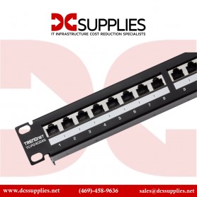 TRENDnet TC-P24C6AS 24-Port Cat6a Shielded Patch Panel