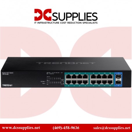 TRENDnet TPE-TG262ES 26-Port Gigabit EdgeSmart PoE+ Switch, 370W Budget