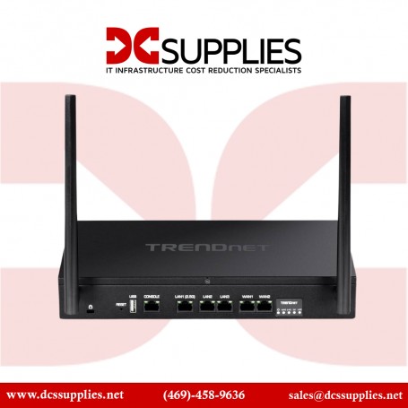 TRENDnet TEW-929DRU AX1800 Dual-Band WiFi 6 Gigabit Dual-WAN VPN SMB Router