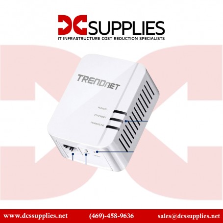TRENDnet TPL-422E2K Powerline 1300 AV2 Adapter Kit for High-Speed Networking