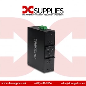 TRENDnet TI-PG162 16-Port Industrial Gigabit PoE+ DIN-Rail Switch