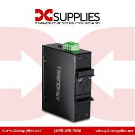 TRENDnet  TI-PG50 5-Port Industrial Gigabit PoE + DIN-Rail Switch