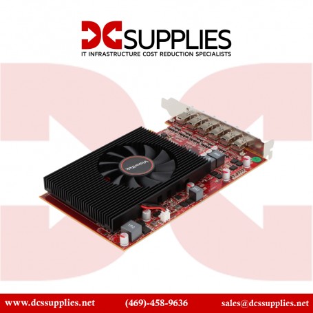 VisionTek 900880 Radeon 7750 6M 2GB GDDR5 Graphics Card with 6 Mini DisplayPorts