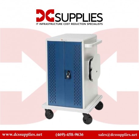 Bretford CORE24MS-RBRB Charging Cart - 24 Devices, Secure  Mobile