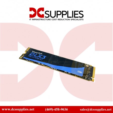 VisionTek 901554 M.2 DLX3 2280 NVMe Solid State Drive 256 GB