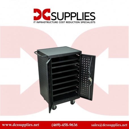 Sole Source LLTM24-B-SS Luxor Charging Cart for 24 Devices