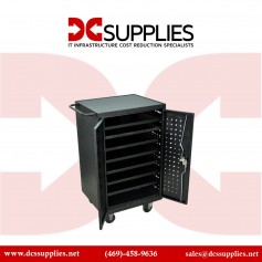 Sole Source LLTM24-B-SS Luxor Charging Cart for 24 Devices
