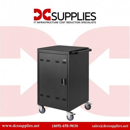 MANHATTAN 180528 48-Port UVC Charging Cart, Smart Cycle