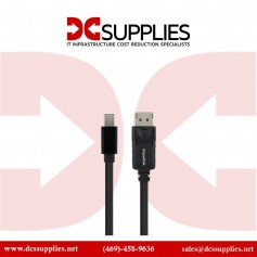 VisionTek 901212 Mini DisplayPort to DisplayPort Active Cable M/M 2M