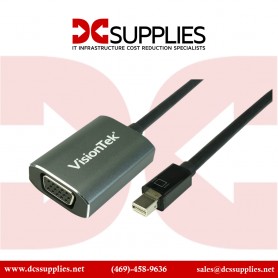 VisionTek 900917 Mini DisplayPort to VGA Active Cable M/F