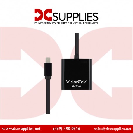 VisionTek 900343 Mini DisplayPort to VGA Active Cable M/F