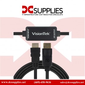 VisionTek 900822 HDMI to DisplayPort Active Cable 1.5M
