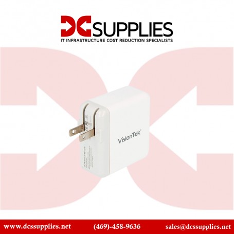 VisionTek 901282 USB C Quick Charge Plug Power Adapter