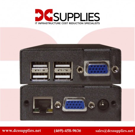Black Box ACU5051A Wizard SRX KVM VGA USB Audio over CATx Dual-Access Extender