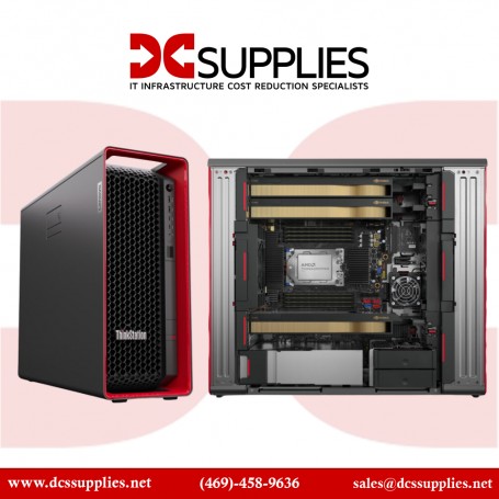 Lenovo 30HH002QUS ThinkStation P8 Tower AMD 12C Ryzen Threadripper Pro 7945WX 4.7GHz 32GB 1TB OPAL T400 W11P