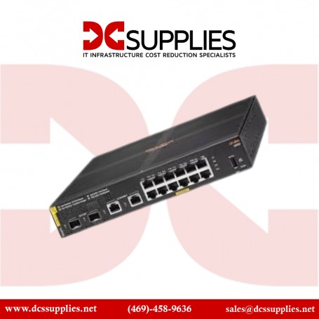 HPE R8N89-61021 Aruba 6000 12 Ports Class4 139W Ethernet Switch