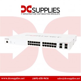 Fortinet FS-424E-FPOE managed Gigabit Ethernet switch 24 ports