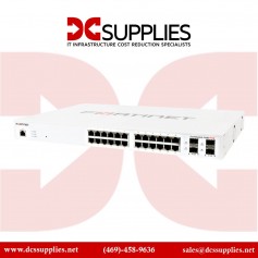 Fortinet FS-424E-FPOE Managed Gigabit Ethernet Switch 24 ports