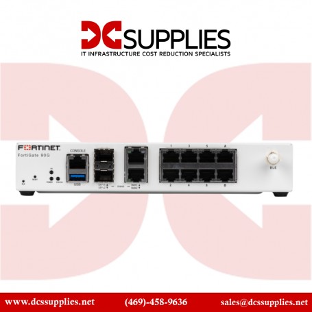 Fortinet FG-90G FortiGate 90G Firewall Appliance 8 Port