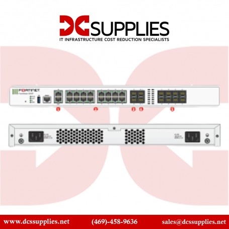 Fortinet FG-200F-BDL-950-12 FortiGate 200F Firewall Appliance with 1 year FortiCare Support