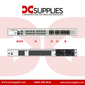 Fortinet FG-400F-BDL-950-12 Firewall Appliance with 1 year FortiCare Support