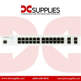 Fortinet FS-224E Forti managed Ethernet switch 24 ports