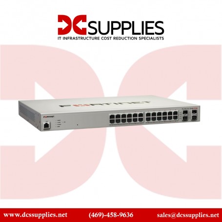 Fortinet FS-224D-FPOE Forti rack-mountable managed Ethernet switch 24 port