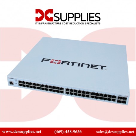 Fortinet FS-648F FortiSwitch rack mountable Ethernet Switch 48 port