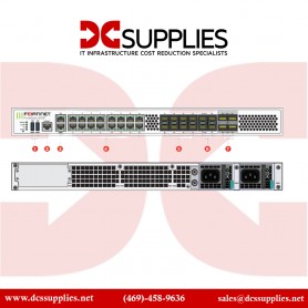 Fortinet FG-600F-BDL-950-12 Firewall appliance with 1 year FortiCare Support